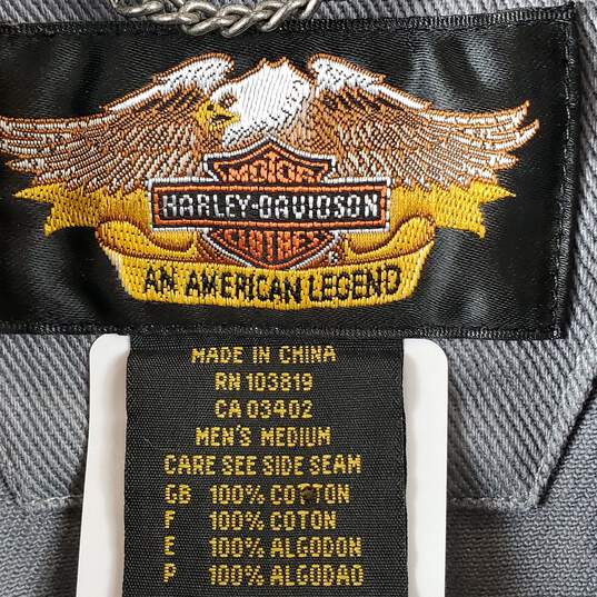Harley Davidson Men Grey Jacket M image number 3