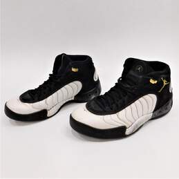 Jordan Jumpman Pro Black White Metallic Gold Men's Shoes Size 13 alternative image