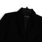 Womens Black Long Sleeve Shawl Lapel Single Breasted 4 Button Blazer Size 8 image number 1