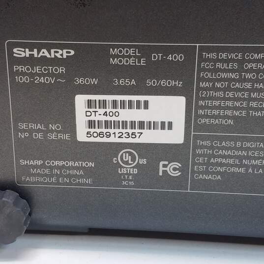 Sharp DT-400 HD Projector image number 7