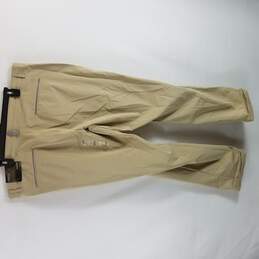 Alfani Men Khaki Stretch Flat Front Dress Pants XXL 40 NWT alternative image