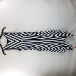 BCBGMaxazria Women Navy White Striped Mylene Sleeveless Dress Max XS NWT alternative image