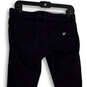 Womens Blue Denim Pockets Dark Wash Stretch Skinny Jeans Size 28 image number 4