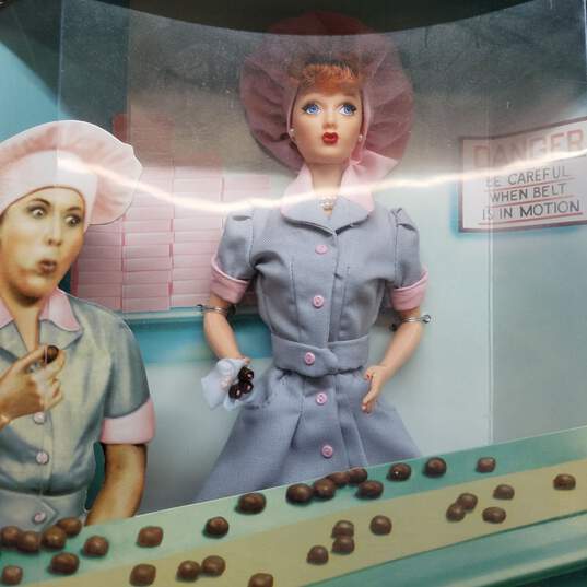 Barbie Doll I Love Lucy Job Switching doll chocolates episode 39 IOB image number 2