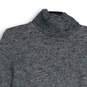 Womens Blue Gray Long Sleeve Turtle Neck Pullover Sweater Size Medium image number 4