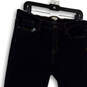 Womens Blue Denim Dark Wash Pockets Stretch Skinny Leg Jeans Size 32/28 image number 3