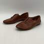Frye 3476543-COC Womens Brown Leather Flat Slip-On Oxford Loafers Size 9.5 image number 1