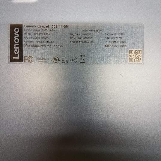 Lenovo IdeaPad 130S 14 in Intel Celeron N4000 CPU 4GB RAM & SSD image number 7