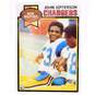 1976 John Jefferson Topps Rookie San Diego Chargers image number 1