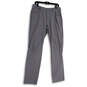 Mens Gray Flat Front Pockets Stretch Jackpot Utility Golf Pants Size 32X34 image number 1
