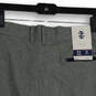 NWT Mens Gray Sport Flex Athletic Stretch Pockets Chino Shorts Size 36W image number 4