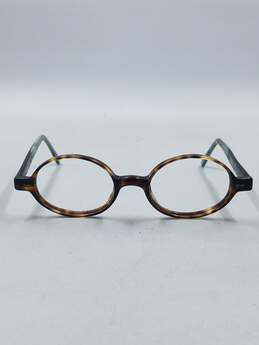 Giorgio Armani Tortoise Round Eyeglasses alternative image