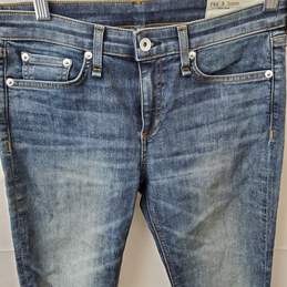 Women's Rag & Bone New York Distressed Skinny Jeans Size 26 alternative image