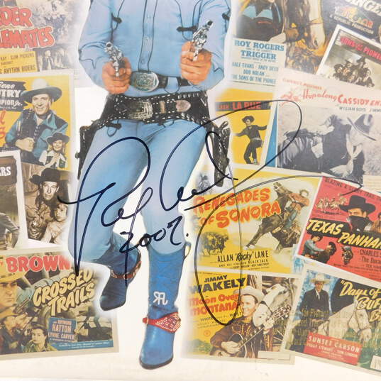 Rex Allen Jr Signed Autographed Vinyl Record image number 4