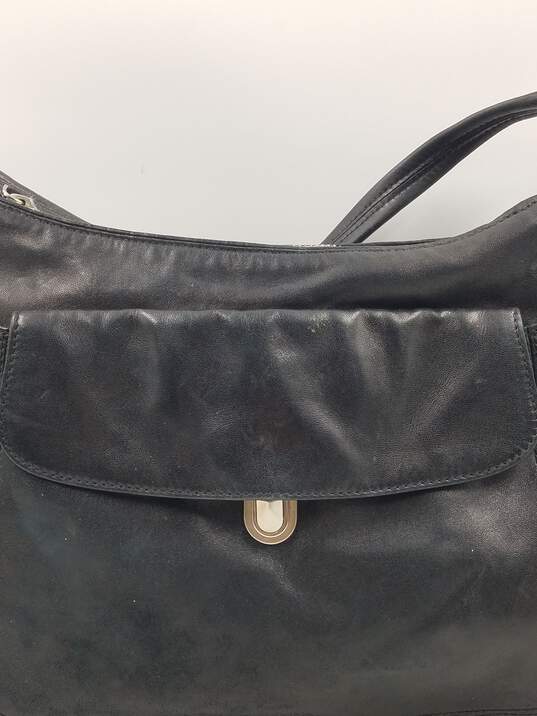Authentic Prada Black Multi-Pocket Hobo Bag image number 7