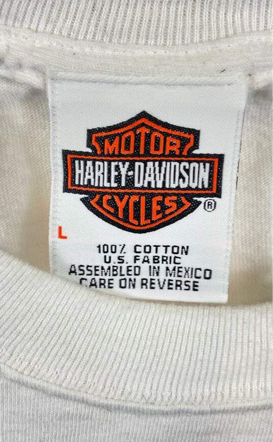 Harley Davidson Mullticolor T-shirt - Size Large image number 3