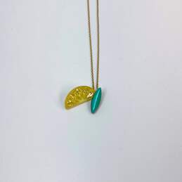 Designer Kate Spade Gold-Tone Tutti Fruity Lemon Pendant Necklace alternative image