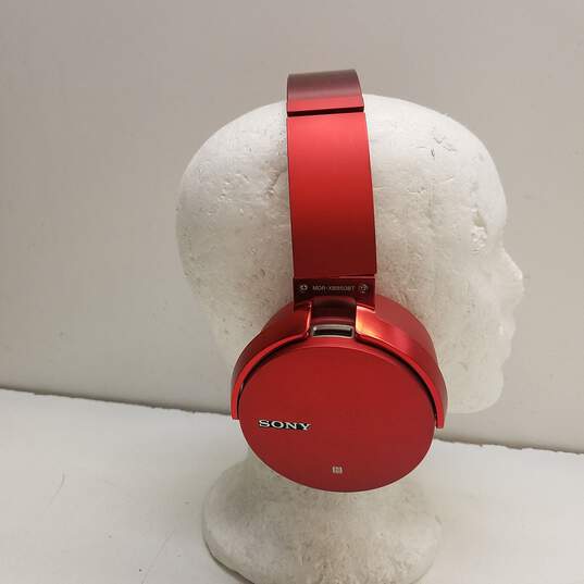 Sony MDR-XB950BT Red Headphones With Case image number 6