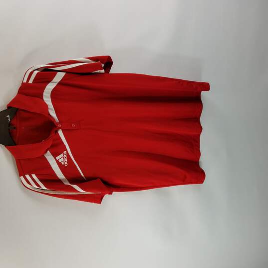 Adidas Men Red Polo L image number 1