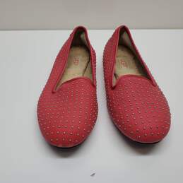UGG Alloway Coral Studded Slip On Flats #1002927 Womens Sz 6
