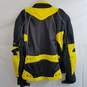 Men's SPIDI motorcycle riding technical padded jacket yellow black 3XL image number 2