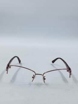 Salvatore Ferragamo Rose Gold Rimless Eyeglasses alternative image