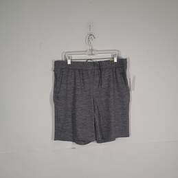 NWT Mens Regular Fit Drawstring Waist Slash Pockets Athletic Shorts Size Large