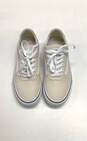 Vans Leather Lace Up Low Sneakers Beige 8 image number 5