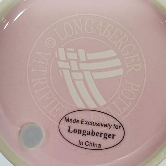Longaberger Ceramic 2011 Horizon Of Hope Travel Cup IOB image number 4