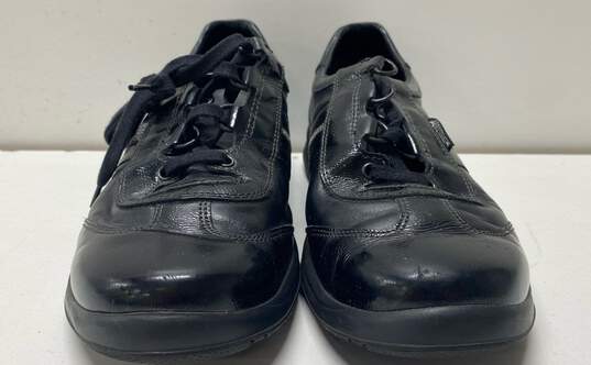Mephisto Runoff Air-Jet Black Leather Athletic Shoe Men 8.5 image number 2