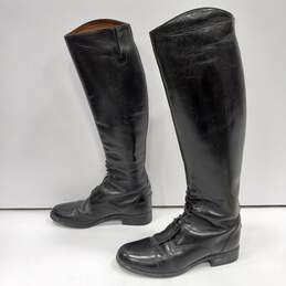 Ariat Women's 55101 Black Leather Heritage Contour II Field Riding Boots Size 10 alternative image