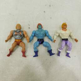 Lot Of 3 Vintage He-man Figures 1980s