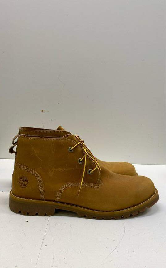 Timberland Tan 6 inch Leather Work Boots Men's Size 11 image number 3