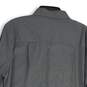 NWT Van Heusen Mens Gray Long Sleeve Collared Dress Shirt Size LT 16-16 1/2 image number 4