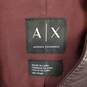 Armani Exchange Women Brown Leather Jacket XS image number 3