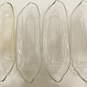 Set of 4 Clear Glass Corn on the Cob Dish Holders image number 2