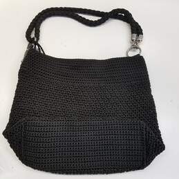 The Sak Woven Shoulder Bag Black alternative image