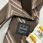 NWT Lot Of 2 Mens Multicolor Striped Adjustable Silk Designer Neck Ties image number 4