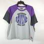 NFL Team Apparel Ravens Women Grey Shirt L NWT image number 1