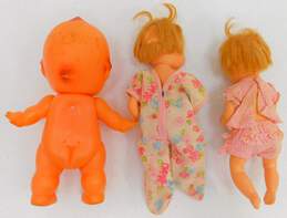 Vintage Baby Dolls Lot American Character Tiny Tears (2) & Kewpie Squeak Doll alternative image