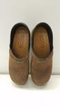 Ecco Brown Leather Women Clogs US 5.5 image number 6
