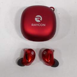 Raycon Red Wireless Earbuds In Case alternative image