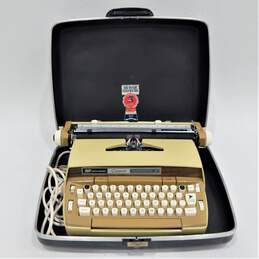 VTG Smith Corona Coronet Automatic 12 Beige & Cream Electric Typewriter w/ Case alternative image