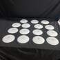 21 pc. Bundle of Heritage Hall 4411 Ironstone Plates, Saucers, and Tea Pot Collection image number 2