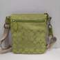 Pair of Authentic COACH Green Crossbody Purses image number 9