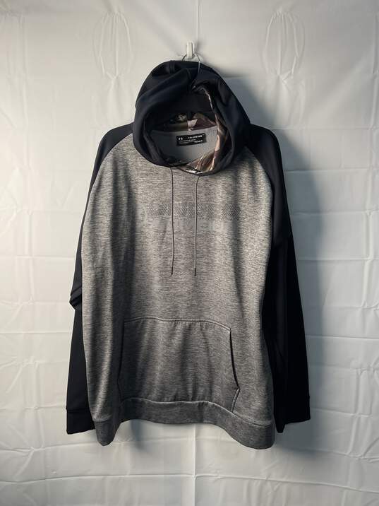 Under Armour Men's Gray Pullover Hoody Size XXL image number 1