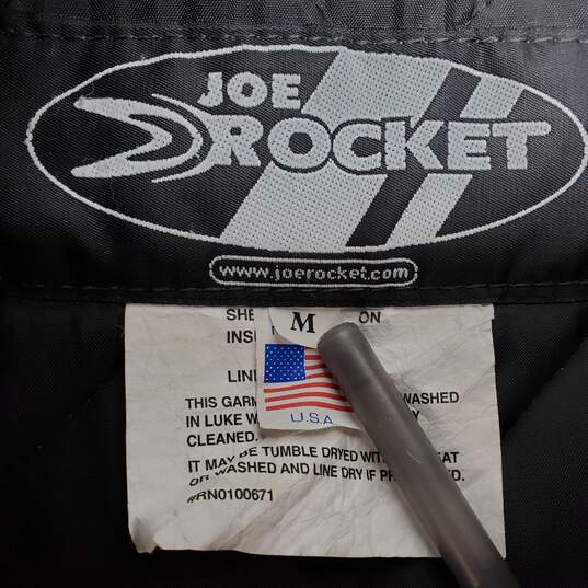 Joe Rocket Ballistic Series Red Black Motorcycle Jacket Men's M image number 4