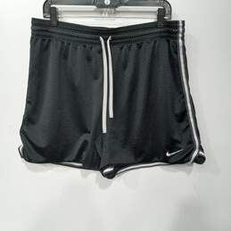 Nike Dri-Fit Black Basketball Shorts Men's Size L alternative image