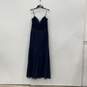 Bari Jay Womens Blue Sleeveless Sweetheart Neck Maxi Dress Size 14 image number 2