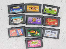 Nintendo Gameboy Advance With 10 Games Pav Man alternative image